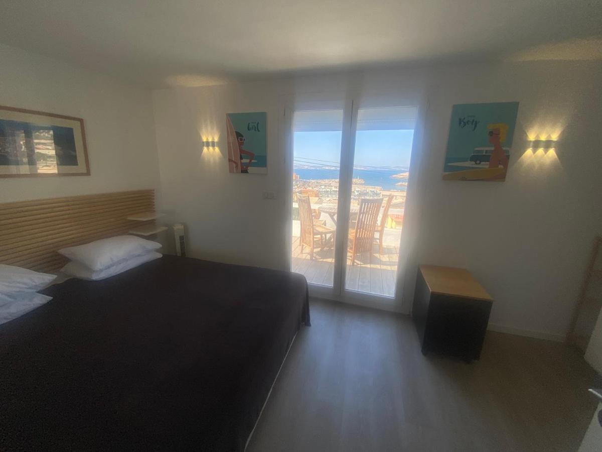 Au Coeur Du Parc National Du Massif Des Calanques, La Flibuste Des Goudes, Maison 2 Chambres, Climatisee, Jardins, Solarium, Proche Plage, Large Vue Mer 马赛 外观 照片