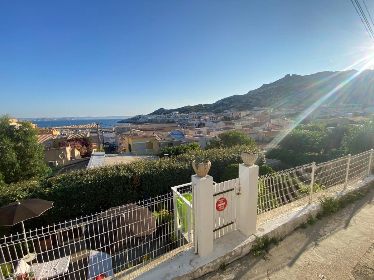 Au Coeur Du Parc National Du Massif Des Calanques, La Flibuste Des Goudes, Maison 2 Chambres, Climatisee, Jardins, Solarium, Proche Plage, Large Vue Mer 马赛 外观 照片