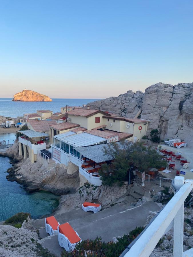 Au Coeur Du Parc National Du Massif Des Calanques, La Flibuste Des Goudes, Maison 2 Chambres, Climatisee, Jardins, Solarium, Proche Plage, Large Vue Mer 马赛 外观 照片