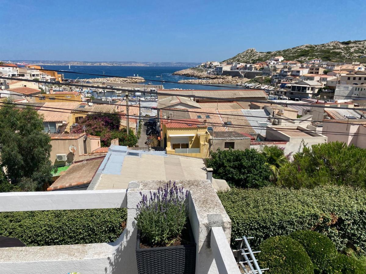 Au Coeur Du Parc National Du Massif Des Calanques, La Flibuste Des Goudes, Maison 2 Chambres, Climatisee, Jardins, Solarium, Proche Plage, Large Vue Mer 马赛 外观 照片