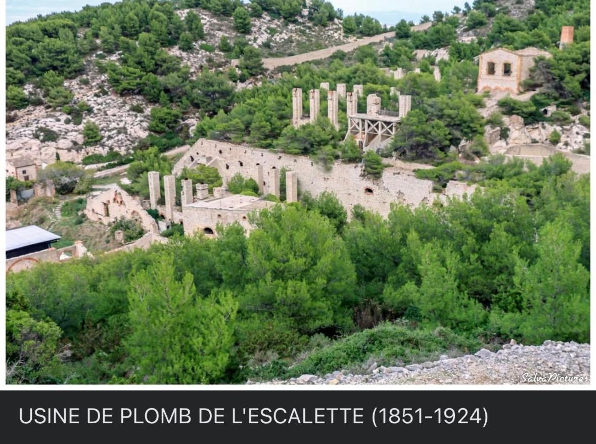 Au Coeur Du Parc National Du Massif Des Calanques, La Flibuste Des Goudes, Maison 2 Chambres, Climatisee, Jardins, Solarium, Proche Plage, Large Vue Mer 马赛 外观 照片