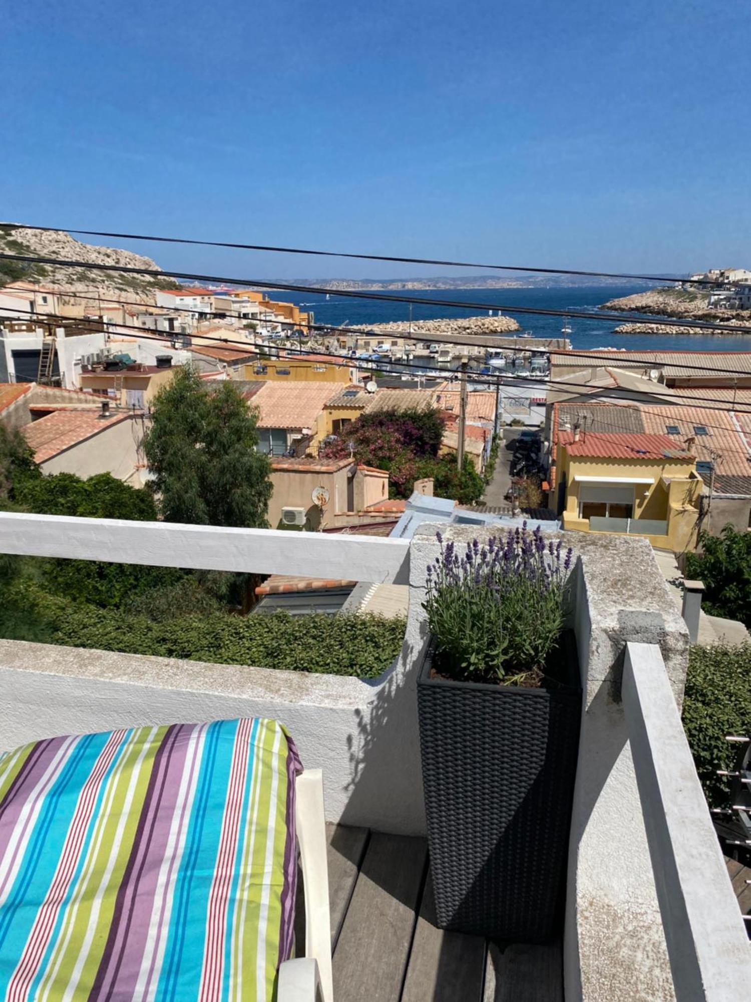 Au Coeur Du Parc National Du Massif Des Calanques, La Flibuste Des Goudes, Maison 2 Chambres, Climatisee, Jardins, Solarium, Proche Plage, Large Vue Mer 马赛 外观 照片