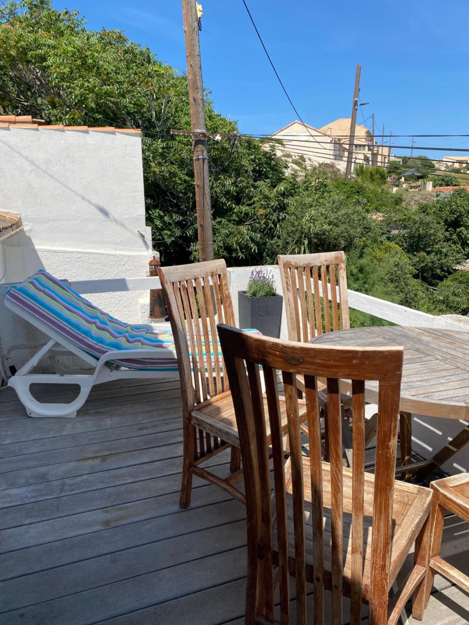 Au Coeur Du Parc National Du Massif Des Calanques, La Flibuste Des Goudes, Maison 2 Chambres, Climatisee, Jardins, Solarium, Proche Plage, Large Vue Mer 马赛 外观 照片