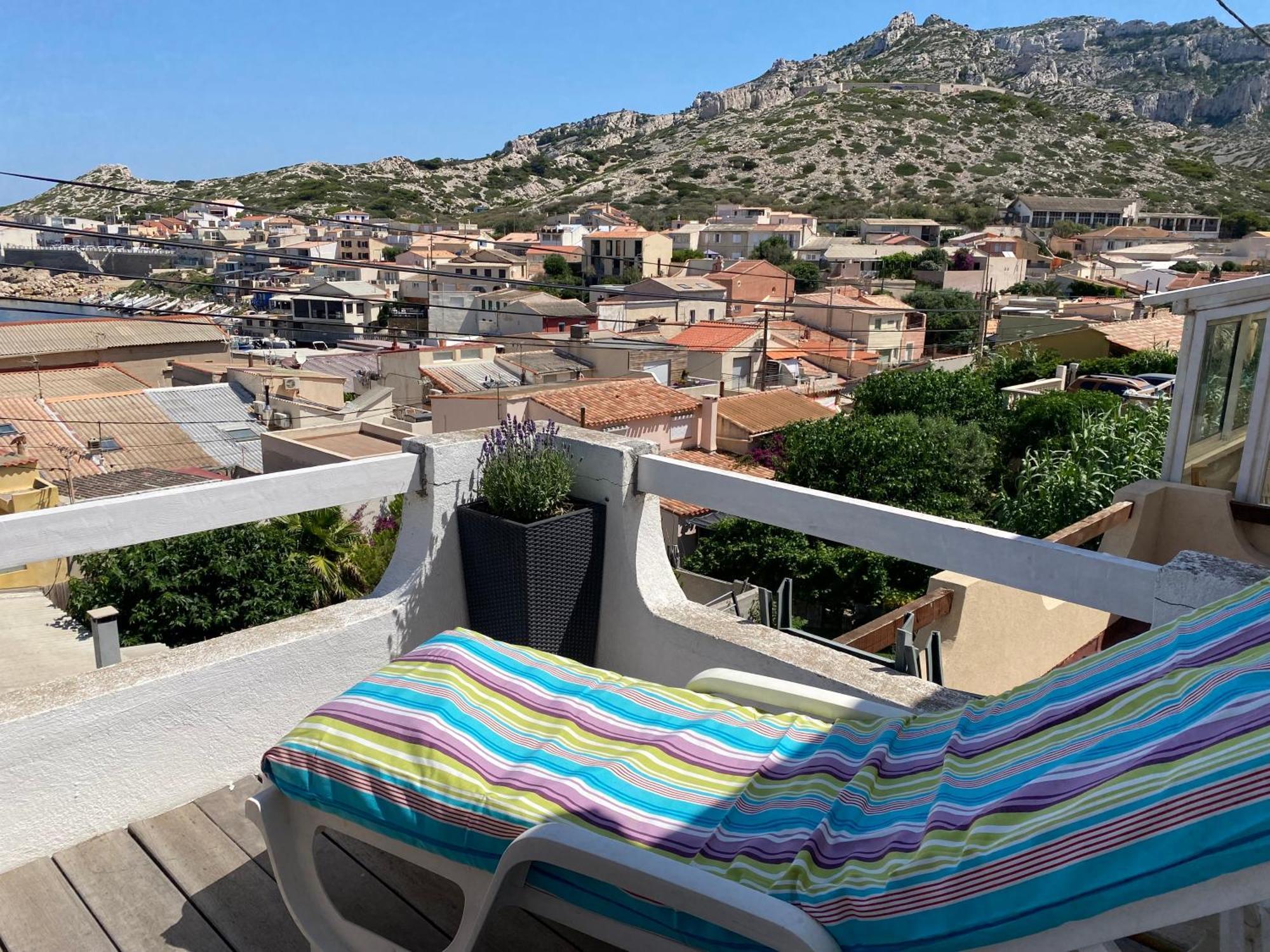 Au Coeur Du Parc National Du Massif Des Calanques, La Flibuste Des Goudes, Maison 2 Chambres, Climatisee, Jardins, Solarium, Proche Plage, Large Vue Mer 马赛 外观 照片