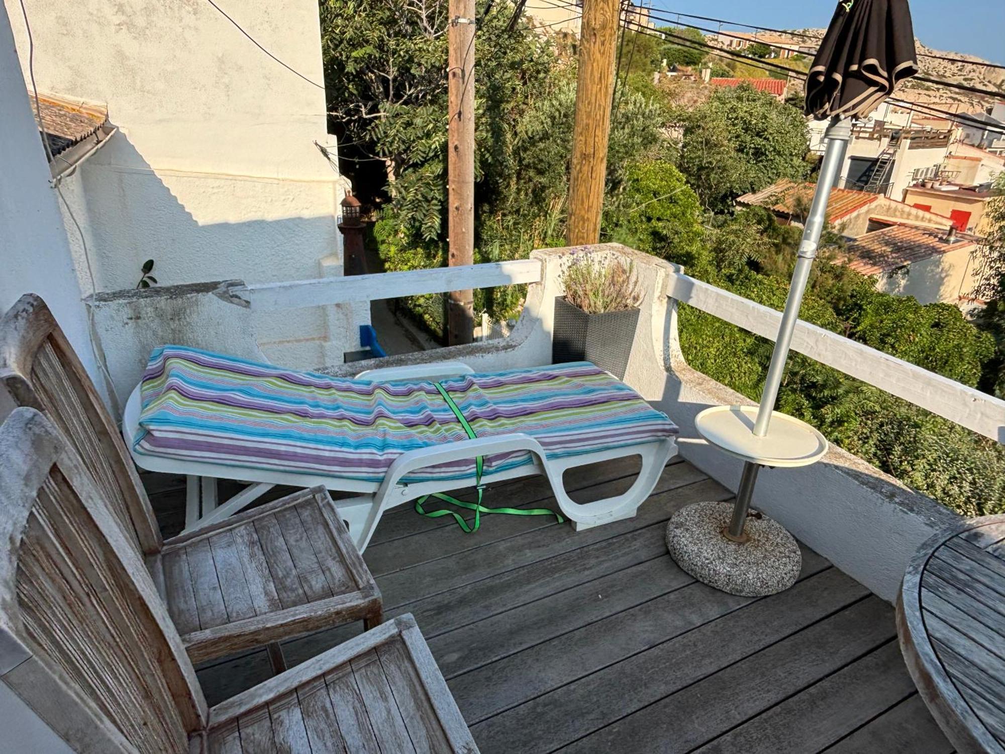 Au Coeur Du Parc National Du Massif Des Calanques, La Flibuste Des Goudes, Maison 2 Chambres, Climatisee, Jardins, Solarium, Proche Plage, Large Vue Mer 马赛 外观 照片